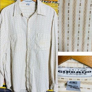 Marithe & Francois GIRBAUD Long Sleeve Shirt Size Medium